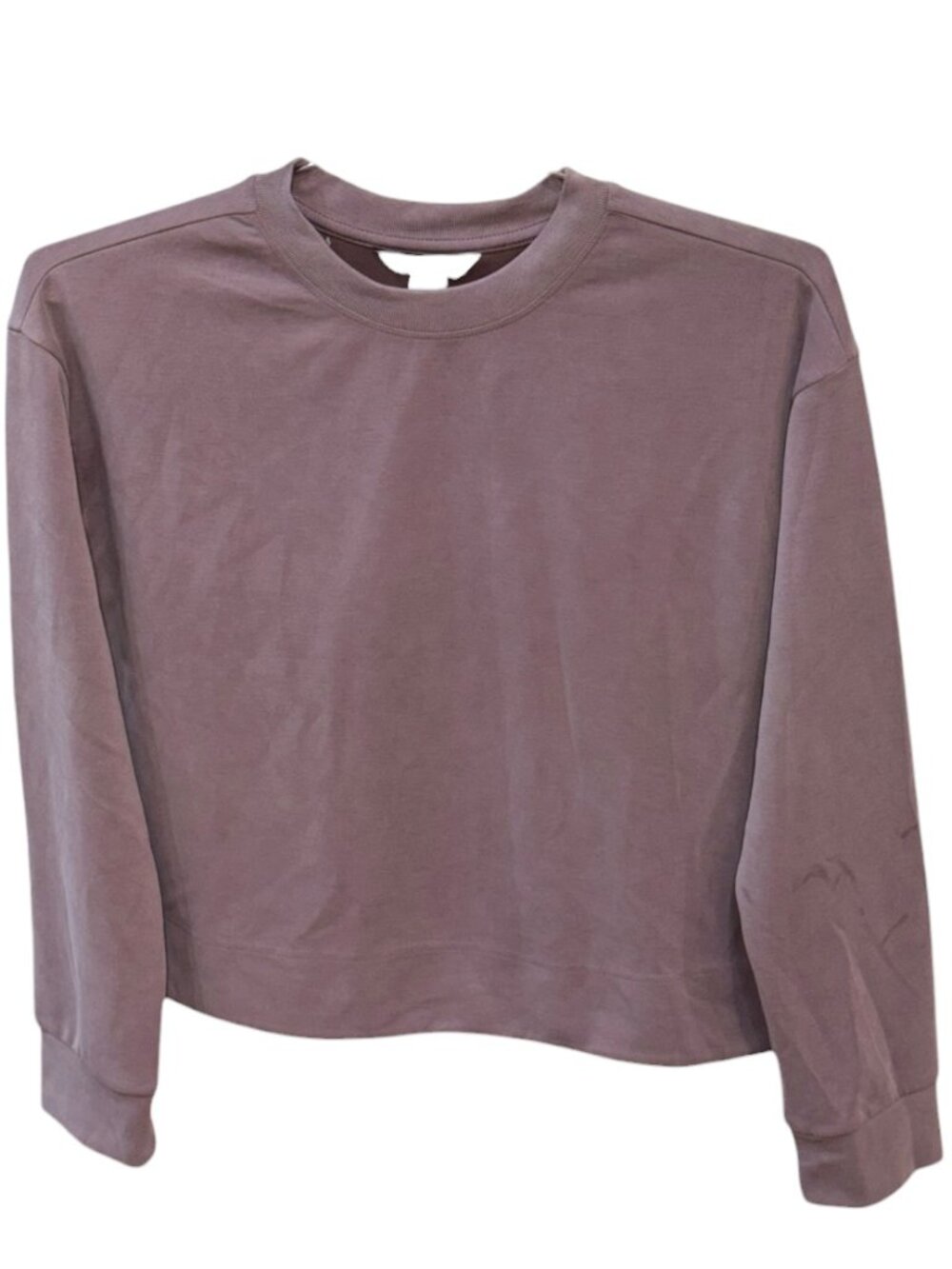 Athleta Seasoft Crewneck Sweatshirt Small Athleisure Gym Workout Winter Soft